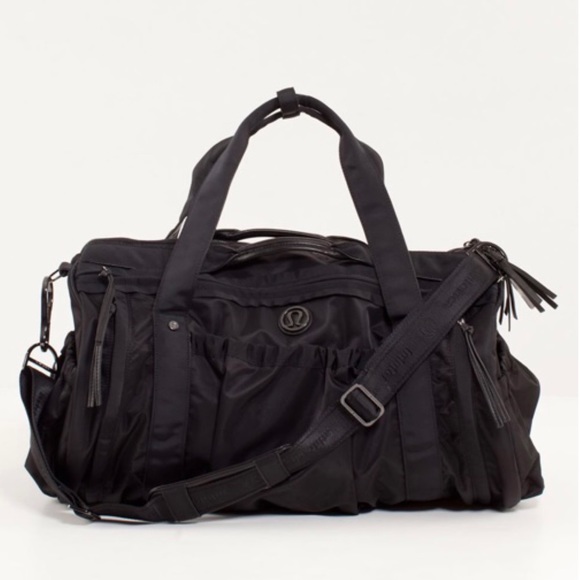 lululemon athletica | Bags | Lululemon Keep On Running Duffel Black |  Poshmark